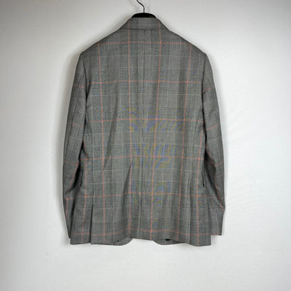 【中古品】【メンズ】 PAUL SMITH ポール・スミス GLEN CHECK 3PIECE SET UP SUIT グレンチェック 3ピース セットアップ スーツ トップス ボトムス ベスト 141-260817-ss-12-tei サイズ：M//※内部 汚れ有 カラー：チェック 万代Net店