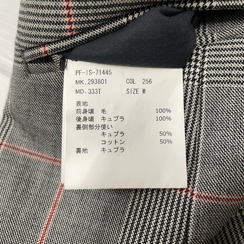 【中古品】【メンズ】 PAUL SMITH ポール・スミス GLEN CHECK 3PIECE SET UP SUIT グレンチェック 3ピース セットアップ スーツ トップス ボトムス ベスト 141-260817-ss-12-tei サイズ：M//※内部 汚れ有 カラー：チェック 万代Net店
