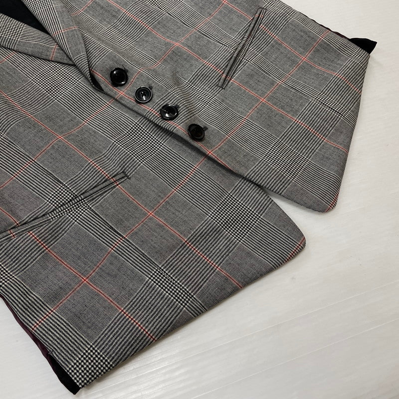 【中古品】【メンズ】 PAUL SMITH ポール・スミス GLEN CHECK 3PIECE SET UP SUIT グレンチェック 3ピース セットアップ スーツ トップス ボトムス ベスト 141-260817-ss-12-tei サイズ：M//※内部 汚れ有 カラー：チェック 万代Net店