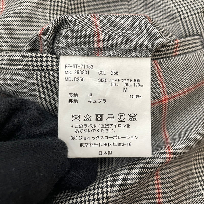 【中古品】【メンズ】 PAUL SMITH ポール・スミス GLEN CHECK 3PIECE SET UP SUIT グレンチェック 3ピース セットアップ スーツ トップス ボトムス ベスト 141-260817-ss-12-tei サイズ：M//※内部 汚れ有 カラー：チェック 万代Net店