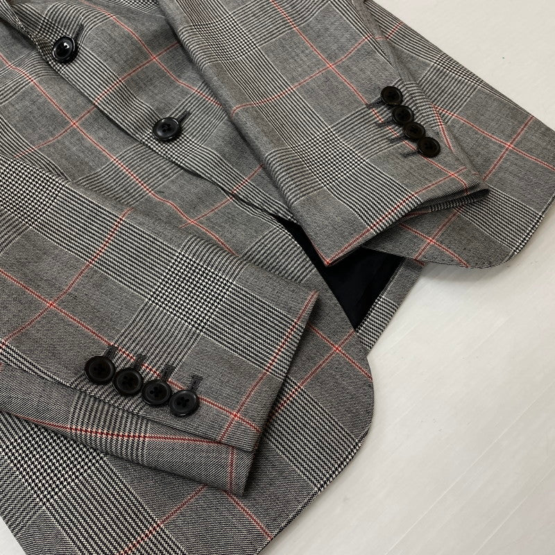【中古品】【メンズ】 PAUL SMITH ポール・スミス GLEN CHECK 3PIECE SET UP SUIT グレンチェック 3ピース セットアップ スーツ トップス ボトムス ベスト 141-260817-ss-12-tei サイズ：M//※内部 汚れ有 カラー：チェック 万代Net店