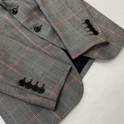 【中古品】【メンズ】 PAUL SMITH ポール・スミス GLEN CHECK 3PIECE SET UP SUIT グレンチェック 3ピース セットアップ スーツ トップス ボトムス ベスト 141-260817-ss-12-tei サイズ：M//※内部 汚れ有 カラー：チェック 万代Net店