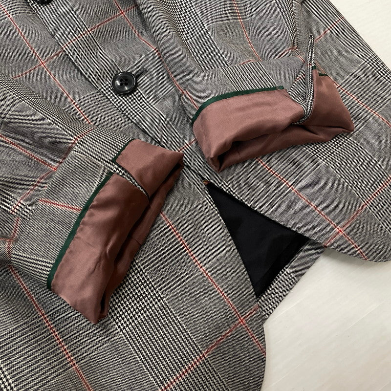 【中古品】【メンズ】 PAUL SMITH ポール・スミス GLEN CHECK 3PIECE SET UP SUIT グレンチェック 3ピース セットアップ スーツ トップス ボトムス ベスト 141-260817-ss-12-tei サイズ：M//※内部 汚れ有 カラー：チェック 万代Net店