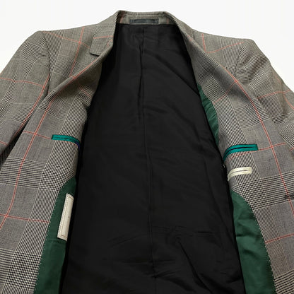 【中古品】【メンズ】 PAUL SMITH ポール・スミス GLEN CHECK 3PIECE SET UP SUIT グレンチェック 3ピース セットアップ スーツ トップス ボトムス ベスト 141-260817-ss-12-tei サイズ：M//※内部 汚れ有 カラー：チェック 万代Net店