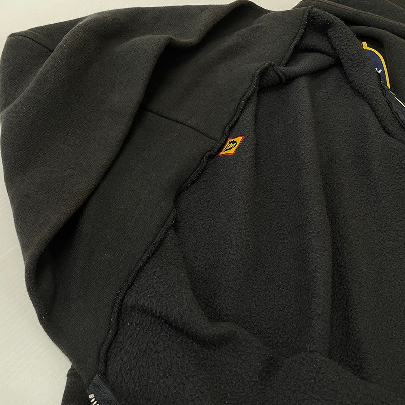 【中古品】【メンズ】 HUMANMADE ヒューマンメイド CLASSIC ZIPUP HOODIE HM28CS044 クラシック ジップアップ フーディー トップス パーカー 142-260603-ss-04-tei サイズ：L カラー：ブラック系 万代Net店