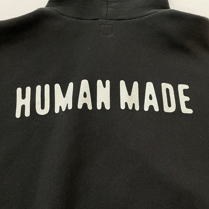 【中古品】【メンズ】 HUMANMADE ヒューマンメイド CLASSIC ZIPUP HOODIE HM28CS044 クラシック ジップアップ フーディー トップス パーカー 142-260603-ss-04-tei サイズ：L カラー：ブラック系 万代Net店