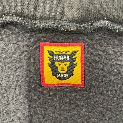 【中古品】【メンズ】 HUMANMADE ヒューマンメイド CLASSIC ZIPUP HOODIE HM28CS044 クラシック ジップアップ フーディー トップス パーカー 142-260603-ss-04-tei サイズ：L カラー：ブラック系 万代Net店