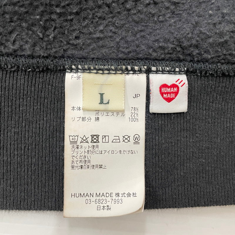 【中古品】【メンズ】 HUMANMADE ヒューマンメイド CLASSIC ZIPUP HOODIE HM28CS044 クラシック ジップアップ フーディー トップス パーカー 142-260603-ss-04-tei サイズ：L カラー：ブラック系 万代Net店