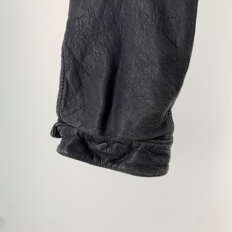 【中古品】【メンズ】 GIORGIO BRATO ジョルジオ ブラート レザージャケット カラーブルー 147-260722-ky-30-fuzh 万代Net店