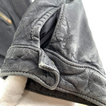 【中古品】【メンズ】 GIORGIO BRATO ジョルジオ ブラート レザージャケット カラーブルー 147-260722-ky-30-fuzh 万代Net店