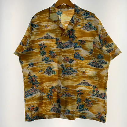【中古品】【メンズ】 UNKNOWN ALOHA SHIRT アロハシャツ 半袖 トップス ショートスリーブシャツ 145-260531-ko-22-tei サイズ：XL カラー：総柄 万代Net店