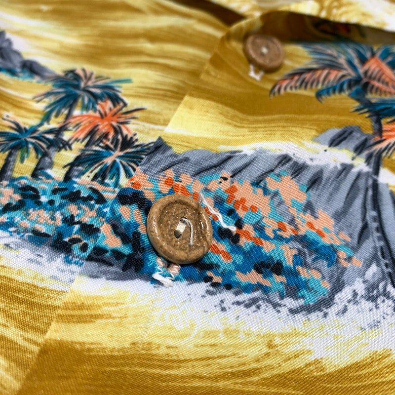 【中古品】【メンズ】 UNKNOWN ALOHA SHIRT アロハシャツ 半袖 トップス ショートスリーブシャツ 145-260531-ko-22-tei サイズ：XL カラー：総柄 万代Net店
