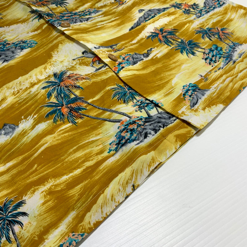 【中古品】【メンズ】 UNKNOWN ALOHA SHIRT アロハシャツ 半袖 トップス ショートスリーブシャツ 145-260531-ko-22-tei サイズ：XL カラー：総柄 万代Net店