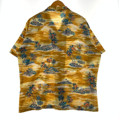 【中古品】【メンズ】 UNKNOWN ALOHA SHIRT アロハシャツ 半袖 トップス ショートスリーブシャツ 145-260531-ko-22-tei サイズ：XL カラー：総柄 万代Net店