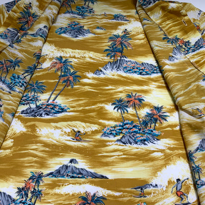 【中古品】【メンズ】 UNKNOWN ALOHA SHIRT アロハシャツ 半袖 トップス ショートスリーブシャツ 145-260531-ko-22-tei サイズ：XL カラー：総柄 万代Net店