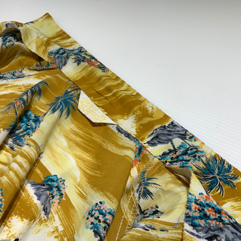 【中古品】【メンズ】 UNKNOWN ALOHA SHIRT アロハシャツ 半袖 トップス ショートスリーブシャツ 145-260531-ko-22-tei サイズ：XL カラー：総柄 万代Net店