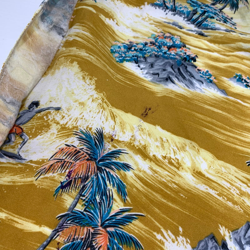 【中古品】【メンズ】 UNKNOWN ALOHA SHIRT アロハシャツ 半袖 トップス ショートスリーブシャツ 145-260531-ko-22-tei サイズ：XL カラー：総柄 万代Net店