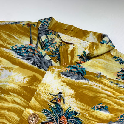 【中古品】【メンズ】 UNKNOWN ALOHA SHIRT アロハシャツ 半袖 トップス ショートスリーブシャツ 145-260531-ko-22-tei サイズ：XL カラー：総柄 万代Net店