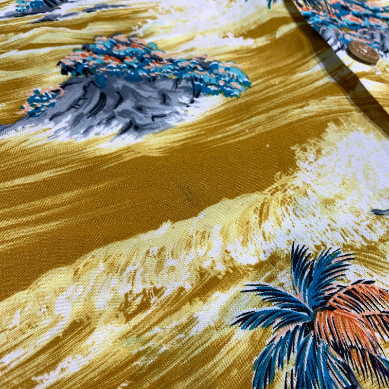【中古品】【メンズ】 UNKNOWN ALOHA SHIRT アロハシャツ 半袖 トップス ショートスリーブシャツ 145-260531-ko-22-tei サイズ：XL カラー：総柄 万代Net店