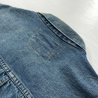 【中古品】【メンズ】 WAREHOUSE ウエアハウス 2ND HAND 1ST DENIM JACKET セカンドハンド ファースト デニムジャケット ライトアウター Gジャン 145-260531-ko-02-tei サイズ：42 カラー：インディゴ 万代Net店