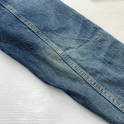 【中古品】【メンズ】 WAREHOUSE ウエアハウス 2ND HAND 1ST DENIM JACKET セカンドハンド ファースト デニムジャケット ライトアウター Gジャン 145-260531-ko-02-tei サイズ：42 カラー：インディゴ 万代Net店