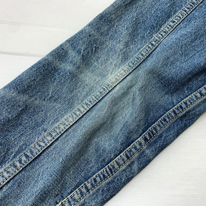 【中古品】【メンズ】 WAREHOUSE ウエアハウス 2ND HAND 1ST DENIM JACKET セカンドハンド ファースト デニムジャケット ライトアウター Gジャン 145-260531-ko-02-tei サイズ：42 カラー：インディゴ 万代Net店