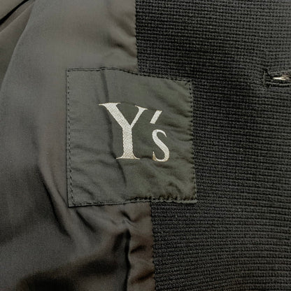 【現状渡し品】【メンズ】 Y's ワイズ YG-J09-600 テーラードジャケット 140-260531-ko-08-tei サイズ：不明 カラー：ブラック 万代Net店