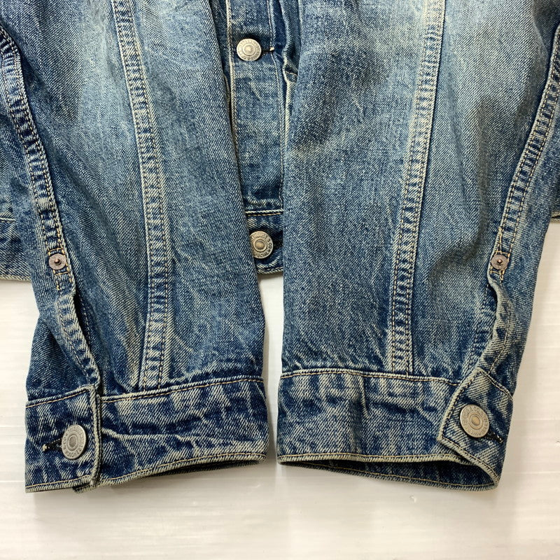 【中古品】【メンズ】 WAREHOUSE ウエアハウス 2ND HAND 1ST DENIM JACKET セカンドハンド ファースト デニムジャケット ライトアウター Gジャン 145-260531-ko-02-tei サイズ：42 カラー：インディゴ 万代Net店