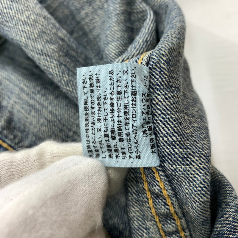 【中古品】【メンズ】 WAREHOUSE ウエアハウス 2ND HAND 1ST DENIM JACKET セカンドハンド ファースト デニムジャケット ライトアウター Gジャン 145-260531-ko-02-tei サイズ：42 カラー：インディゴ 万代Net店