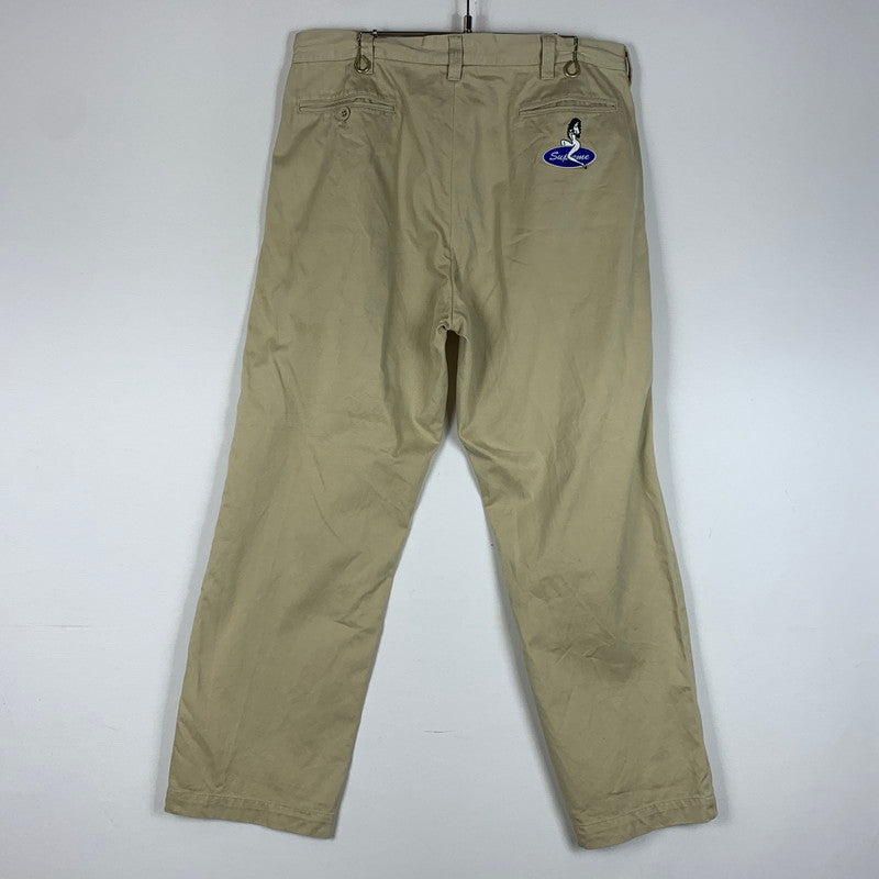 【中古品】【メンズ】 Supreme シュプリーム CHINO PANT チノパンツ ボトムス ワークパンツ 149-260602-ko-21-tei サイズ：34 カラー：ベージュ 万代Net店