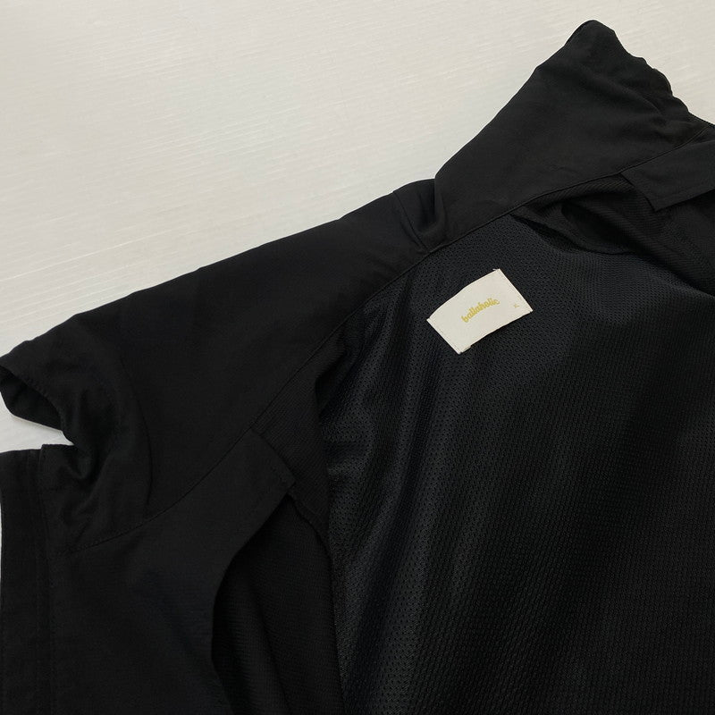 【中古品】【メンズ】 ballaholic ボーラホリック MOUNTAIN PARKA NYLON JACKET マウンテンパーカー ナイロンジャケット アウター ジップアップフーディー 142-261019-ss-11-teih サイズ：XL カラー：ブラック 万代Net店