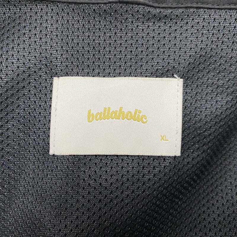 【中古品】【メンズ】 ballaholic ボーラホリック MOUNTAIN PARKA NYLON JACKET マウンテンパーカー ナイロンジャケット アウター ジップアップフーディー 142-261019-ss-11-teih サイズ：XL カラー：ブラック 万代Net店