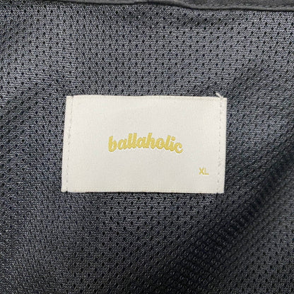 【中古品】【メンズ】 ballaholic ボーラホリック MOUNTAIN PARKA NYLON JACKET マウンテンパーカー ナイロンジャケット アウター ジップアップフーディー 142-261019-ss-11-teih サイズ：XL カラー：ブラック 万代Net店