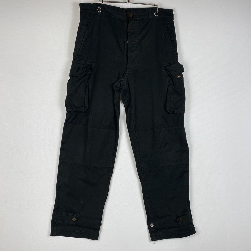 【中古品】【メンズ】 FRENCH ARMY フランス軍 M47 CARGOPANTS カーゴパンツ ボトムス 後期 後染め 156-260530-yo-13-tei サイズ：不明 カラー：ブラック 万代Net店