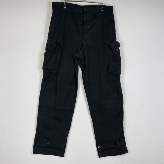 【中古品】【メンズ】 FRENCH ARMY フランス軍 M47 CARGOPANTS カーゴパンツ ボトムス 後期 後染め 156-260530-yo-13-tei サイズ：不明 カラー：ブラック 万代Net店