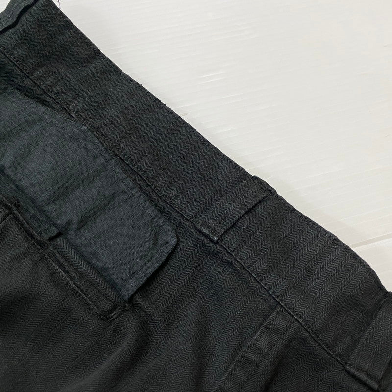 【中古品】【メンズ】 FRENCH ARMY フランス軍 M47 CARGOPANTS カーゴパンツ ボトムス 後期 後染め 156-260530-yo-13-tei サイズ：不明 カラー：ブラック 万代Net店