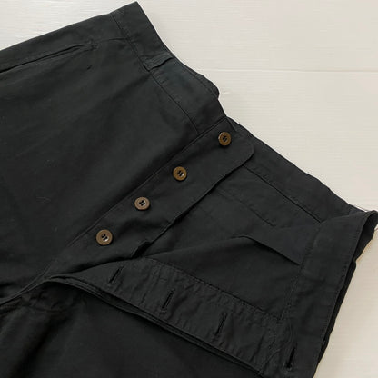 【中古品】【メンズ】 FRENCH ARMY フランス軍 M47 CARGOPANTS カーゴパンツ ボトムス 後期 後染め 156-260530-yo-13-tei サイズ：不明 カラー：ブラック 万代Net店