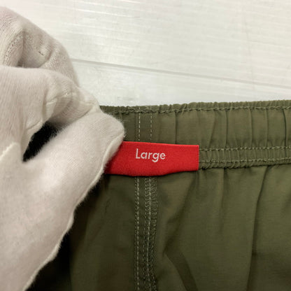 【中古品】【メンズ】 Supreme シュプリーム WARM UP PANT ウォームアップ パンツ ボトムス ナイロンパンツ 149-260524-ko-05-fuzh サイズ：L カラー：カーキ 万代Net店