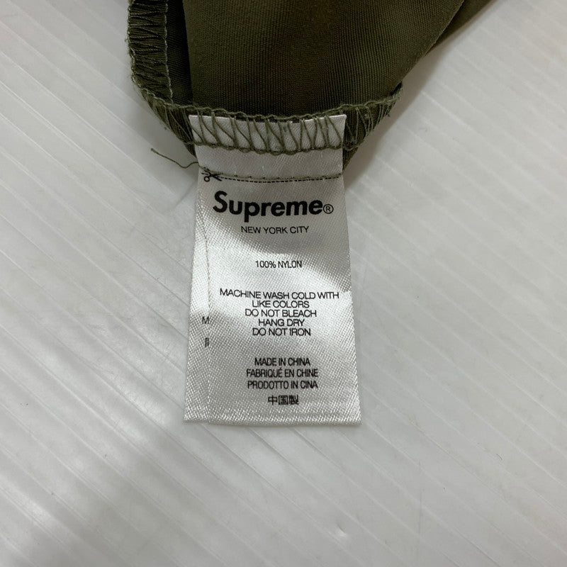 【中古品】【メンズ】 Supreme シュプリーム WARM UP PANT ウォームアップ パンツ ボトムス ナイロンパンツ 149-260524-ko-05-fuzh サイズ：L カラー：カーキ 万代Net店