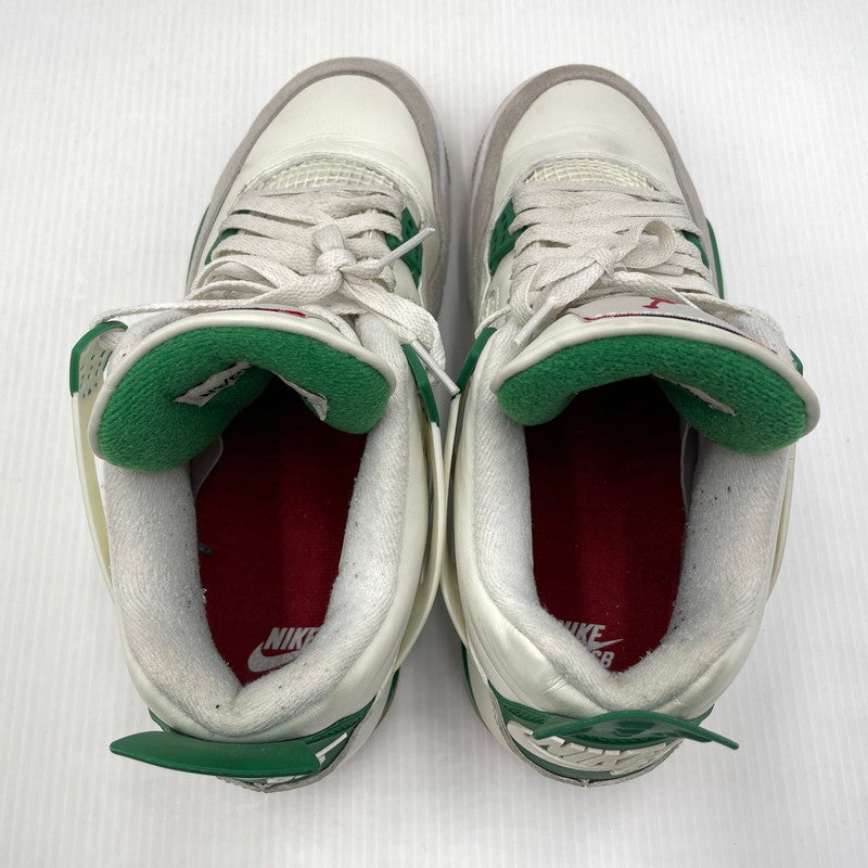 【中古品】【メンズ】 NIKE SB ナイキ エスビー AIR JORDAN 4 RETRO SP "PINE GREEN" DR5415-103 エア ジョーダン 4 レトロ エスピー パイン グリーン スニーカー 靴 160-260824-sa-02-tei サイズ：27.5 カラー：グリーン 万代Net店
