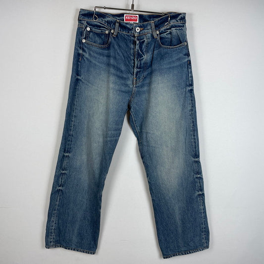 【中古品】【メンズ】 KENZO ケンゾー DENIM PANTS FD55DP3316A3 デニムパンツ ボトムス ジーンズ 151-260530-ko-23-fuzh サイズ：32 カラー：インディゴ 万代Net店