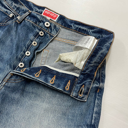 【中古品】【メンズ】 KENZO ケンゾー DENIM PANTS FD55DP3316A3 デニムパンツ ボトムス ジーンズ 151-260530-ko-23-fuzh サイズ：32 カラー：インディゴ 万代Net店