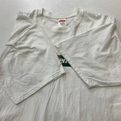 【中古品】【メンズ】 Supreme シュプリーム BOXLOGO S/S TEE CAMO ボックス ロゴ ショートスリーブ Tシャツ カモ トップス 半袖 149-260524-ko-01-tei サイズ：XL カラー：ホワイト 万代Net店