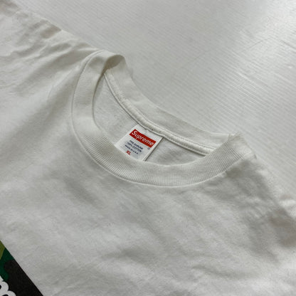 【中古品】【メンズ】 Supreme シュプリーム BOXLOGO S/S TEE CAMO ボックス ロゴ ショートスリーブ Tシャツ カモ トップス 半袖 149-260524-ko-01-tei サイズ：XL カラー：ホワイト 万代Net店