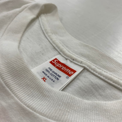 【中古品】【メンズ】 Supreme シュプリーム BOXLOGO S/S TEE CAMO ボックス ロゴ ショートスリーブ Tシャツ カモ トップス 半袖 149-260524-ko-01-tei サイズ：XL カラー：ホワイト 万代Net店