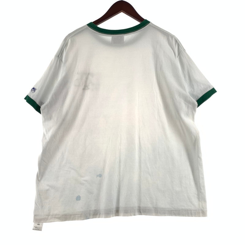 【中古品】【メンズ】 BOYS IN TOYLAND ボーイズイントイランド S/S RINGER NECK T-SHIRT BIT-23FW-101-WHT ショートスリーブ リンガーネック Tシャツ 半袖 トップス 145-260703-yo-01-tei サイズ：XL カラー：ホワイト 万代Net店
