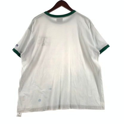 【中古品】【メンズ】 BOYS IN TOYLAND ボーイズイントイランド S/S RINGER NECK T-SHIRT BIT-23FW-101-WHT ショートスリーブ リンガーネック Tシャツ 半袖 トップス 145-260703-yo-01-tei サイズ：XL カラー：ホワイト 万代Net店