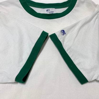 【中古品】【メンズ】 BOYS IN TOYLAND ボーイズイントイランド S/S RINGER NECK T-SHIRT BIT-23FW-101-WHT ショートスリーブ リンガーネック Tシャツ 半袖 トップス 145-260703-yo-01-tei サイズ：XL カラー：ホワイト 万代Net店