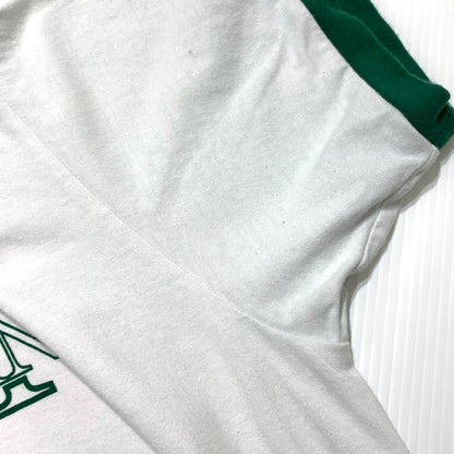【中古品】【メンズ】 BOYS IN TOYLAND ボーイズイントイランド S/S RINGER NECK T-SHIRT BIT-23FW-101-WHT ショートスリーブ リンガーネック Tシャツ 半袖 トップス 145-260703-yo-01-tei サイズ：XL カラー：ホワイト 万代Net店