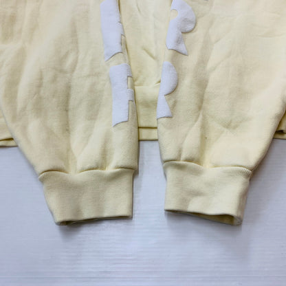 【中古品】【メンズ】 FOG ESSENTIALS フィアオブゴッド エッセンシャルズ × RRR トリプルアール 別注 コラボ MOUNTAIN HOODIE マウンテン フーディ トップス プルオーバーパーカー 142-260530-ko-06-tei サイズ：1 カラー：イエロー 万代Net店